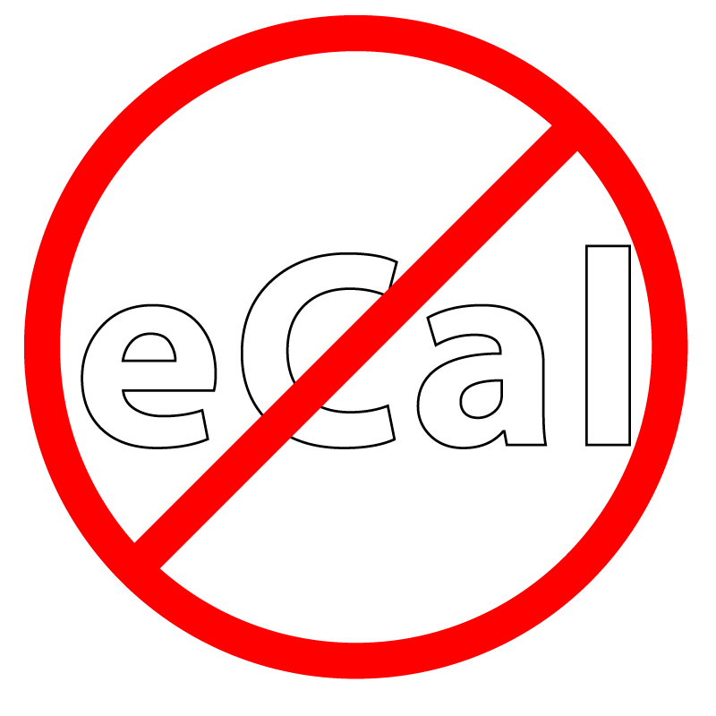 No eCal